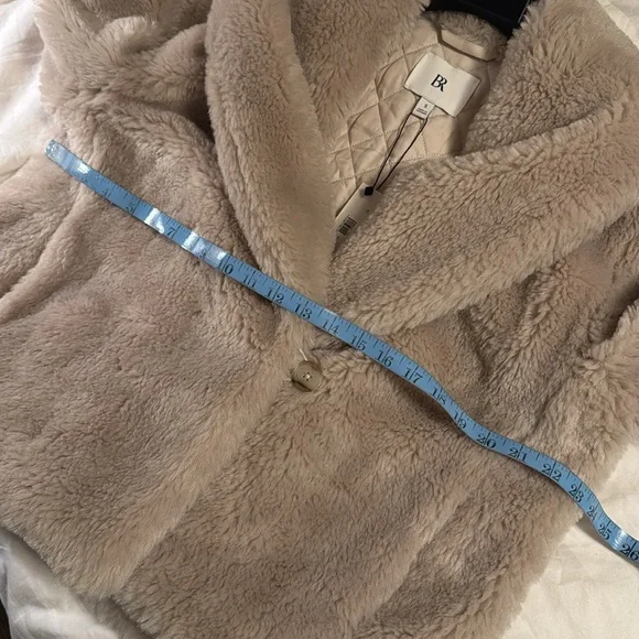Banana Republic Sherpa Jacket Coat Faux Fur